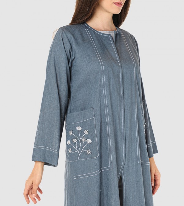 مويستريت  أطقم ملابس - رمادي Abayas