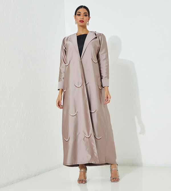 Moistreet  Abayas - Pink Abayas