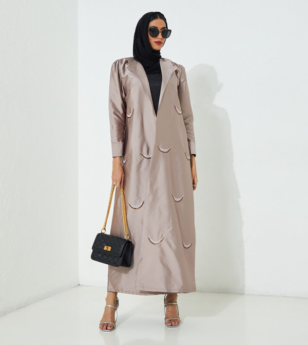 Moistreet  Abayas - Pink Abayas