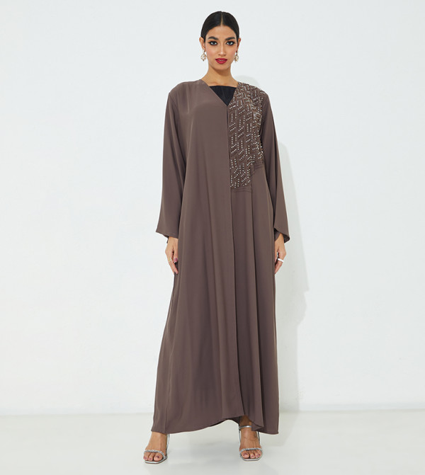 Moistreet Moistreet - Brown Abayas