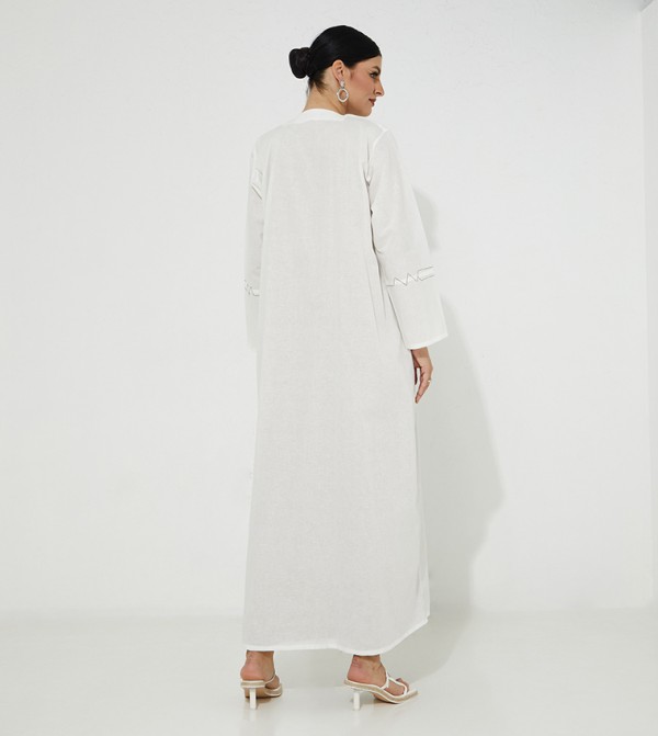 Moistreet Moistreet - White Abayas