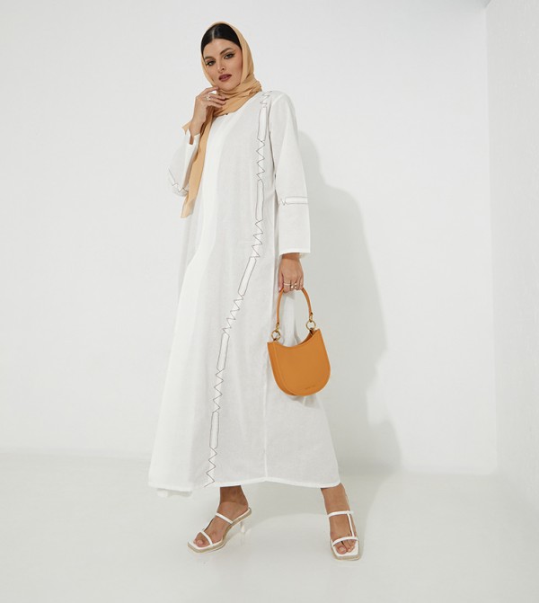 Moistreet Moistreet - White Abayas