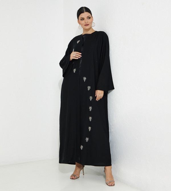 Moistreet  Abayas - Black Abayas
