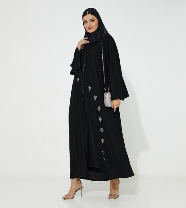 Moistreet  Abayas - Black Abayas