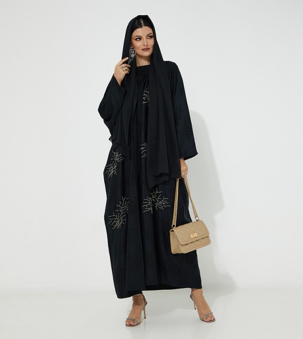 Moistreet  Abayas - Black Abayas