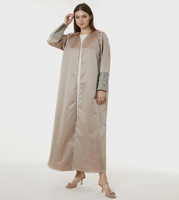 Moistreet  - Beige Abayas