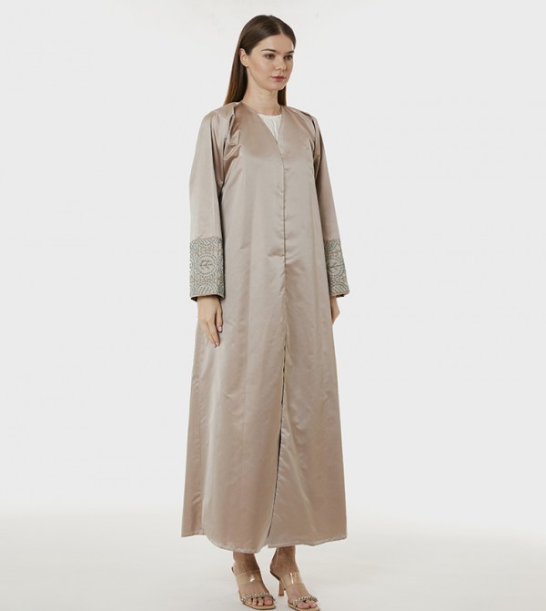 Moistreet  - Beige Abayas