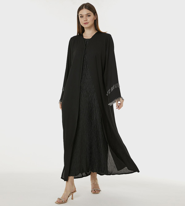 Moistreet  Abayas - Black Abayas