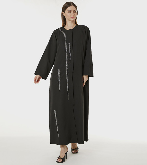 Moistreet  Abayas - Black Abayas