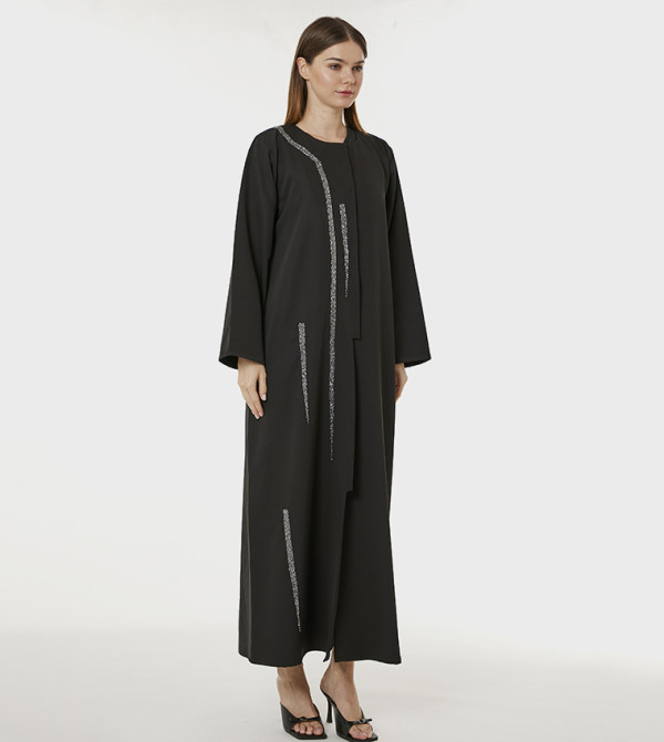Moistreet  Abayas - Black Abayas