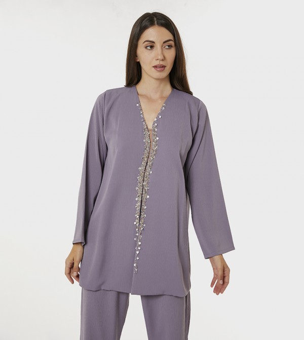 Moistreet  Clothing Sets - Purple Co-Ord Sets