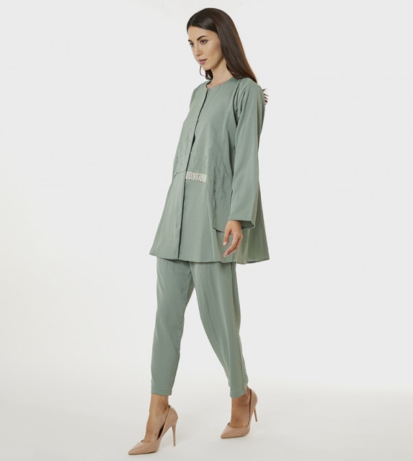 Moistreet  Clothing Sets - Green Co-Ord Sets