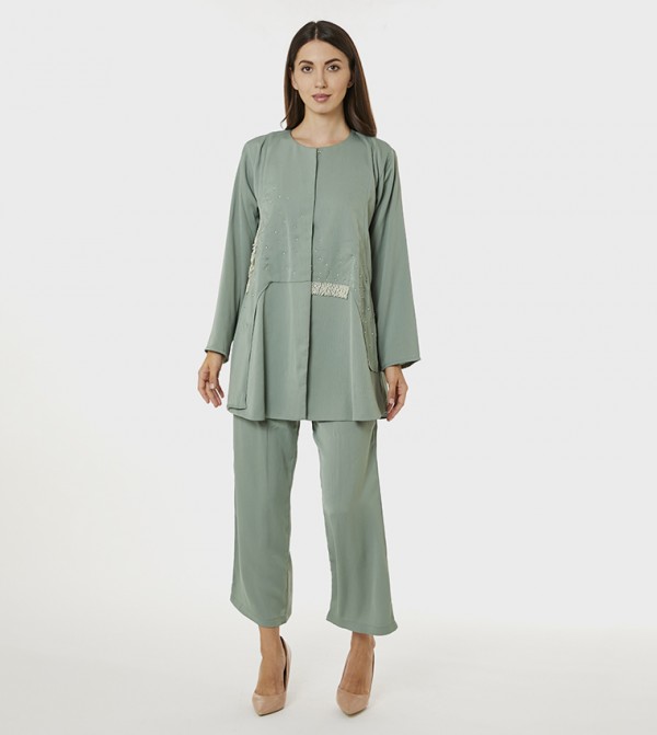 Moistreet  Clothing Sets - Green Co-Ord Sets