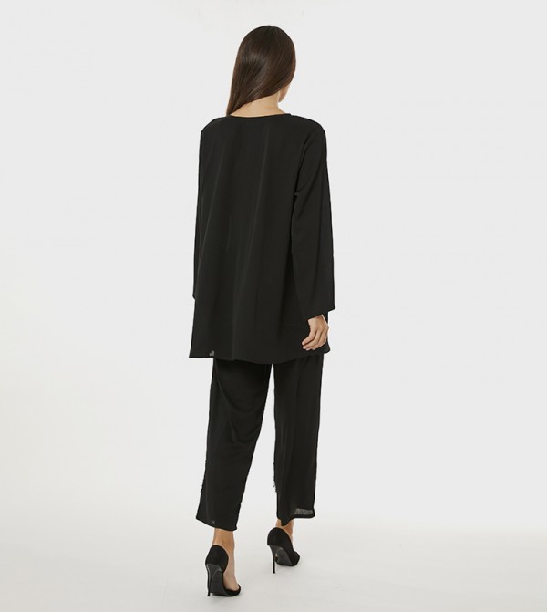 Moistreet  Clothing Sets - Black Co-Ord Sets