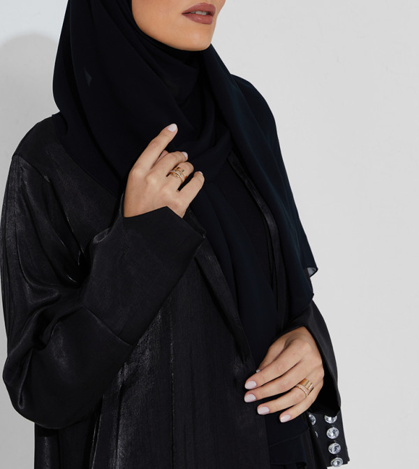 مويستريت  عباية - أسود Abaya