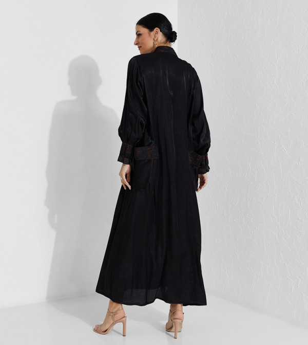 مويستريت  عباية - أسود Abaya