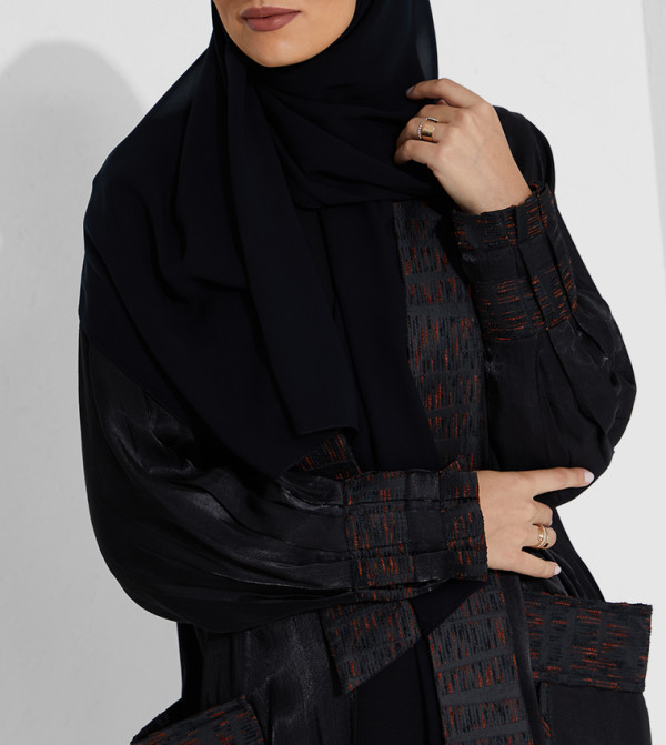 مويستريت  عباية - أسود Abaya