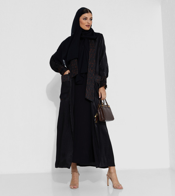 مويستريت  عباية - أسود Abaya