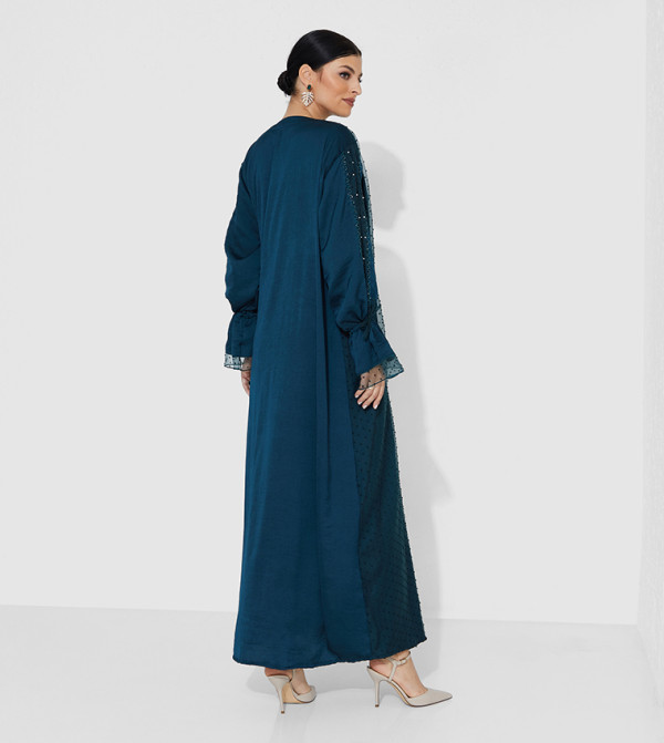 مويستريت  عباية - أزرق Abaya