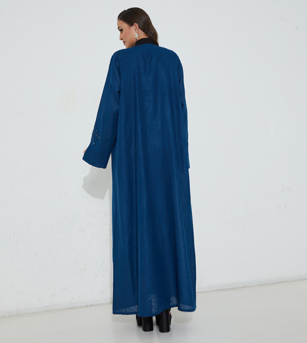 Moistreet  Abayas - Blue Abayas