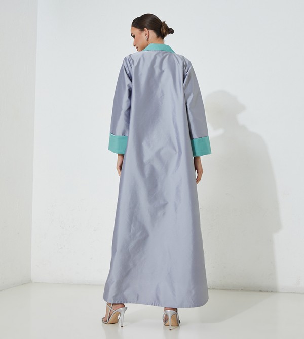 Moistreet  - Grey Abayas