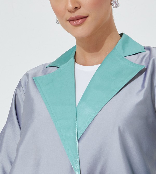 Moistreet  - Grey Abayas