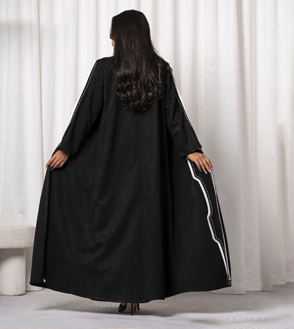 Moistreet  Arabian Clothing - Black Abayas