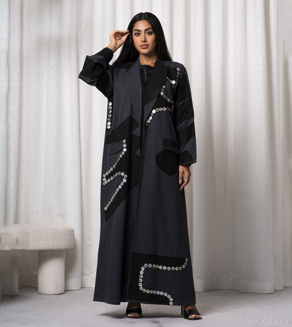 مويستريت  - رمادي Abayas