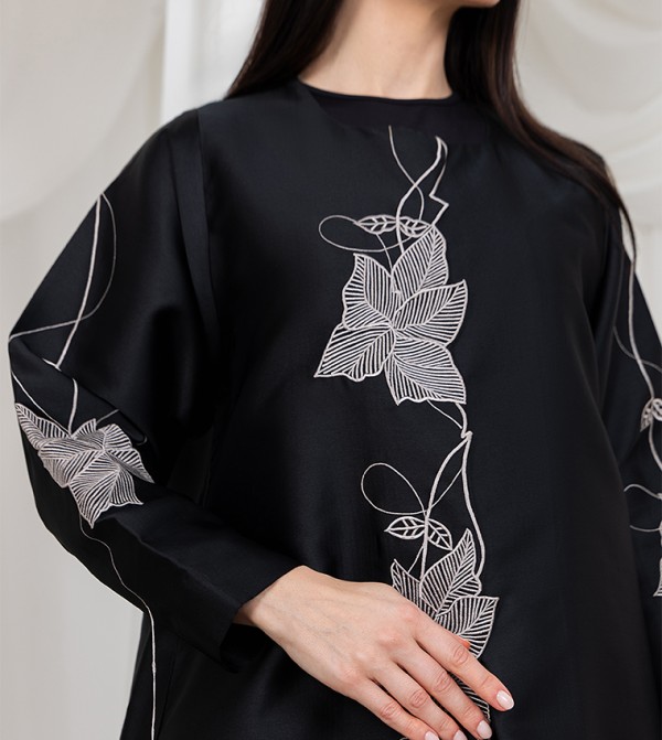 مويستريت  عباية - أسود Abayas
