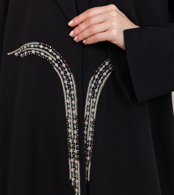 مويستريت  عباية - أسود Abayas