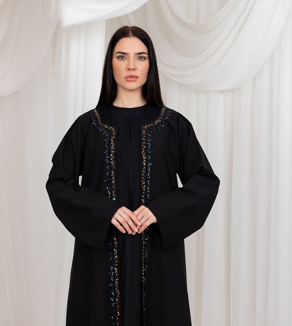 مويستريت  عباية - أسود Abayas