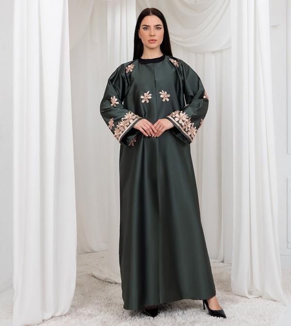 مويستريت  ملابس عربية  - أخضر Abayas