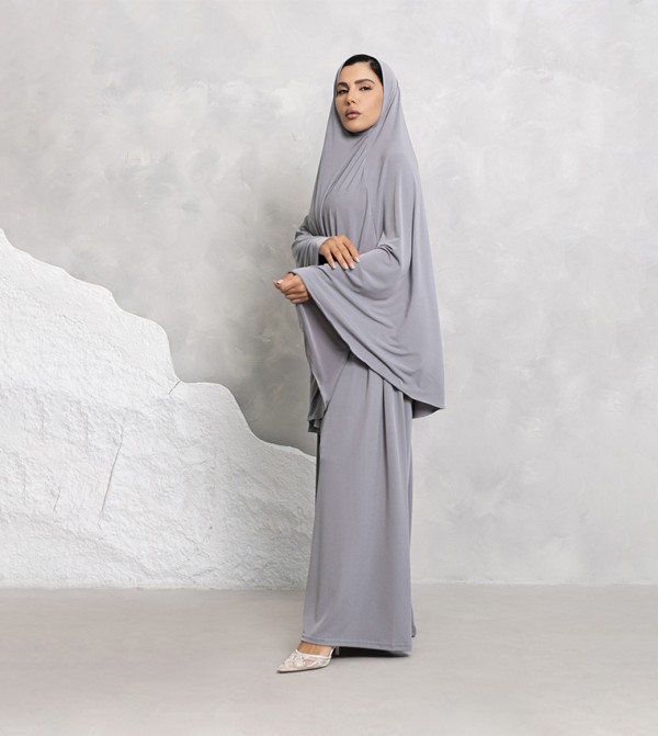 Moistreet Moistreet - Grey Abayas