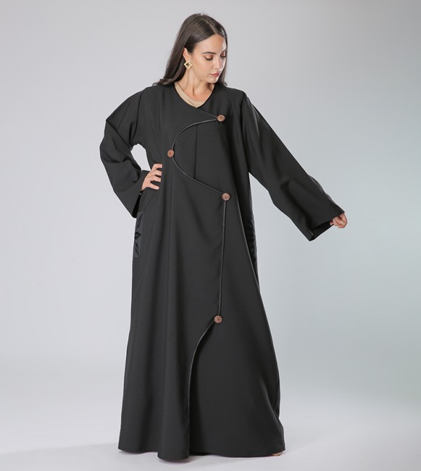 مويستريت  ملابس عربية  - أسود Abayas
