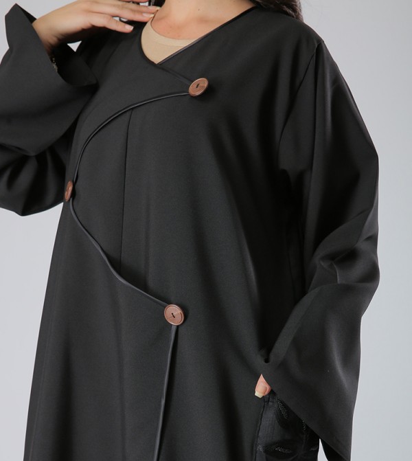 مويستريت  ملابس عربية  - أسود Abayas