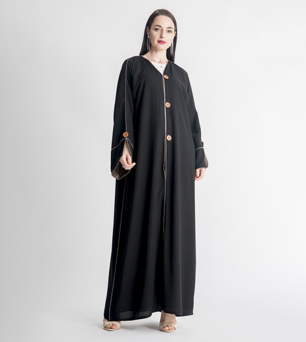 مويستريت  ملابس عربية  - أسود Abayas