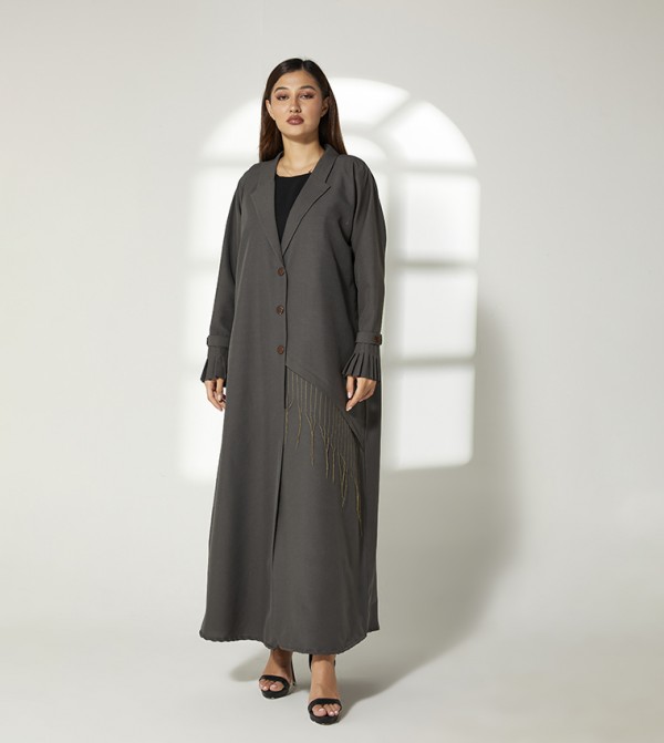 مويستريت  - رمادي Abayas