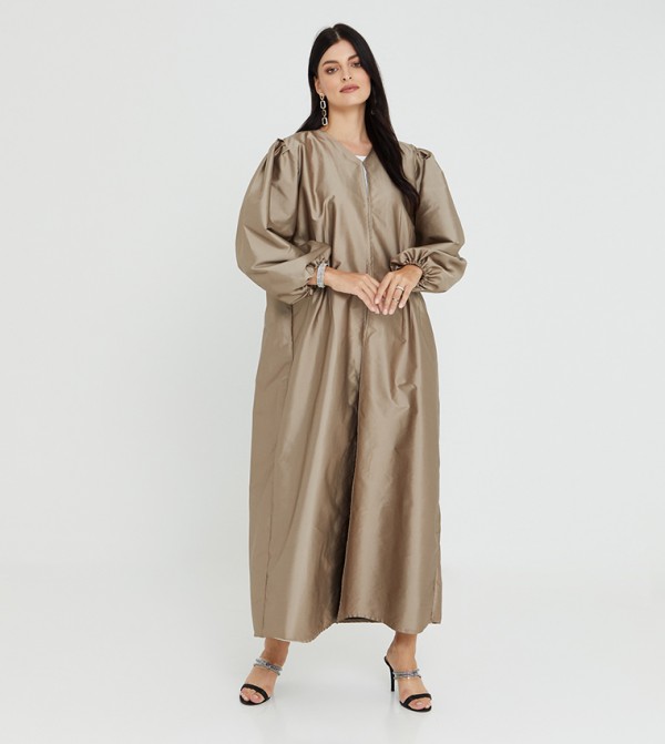 Moistreet  - Brown Abayas