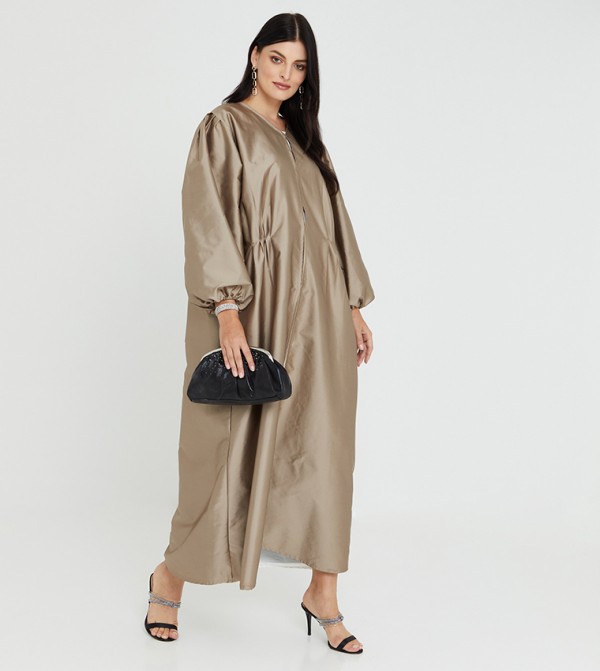 Moistreet  - Brown Abayas