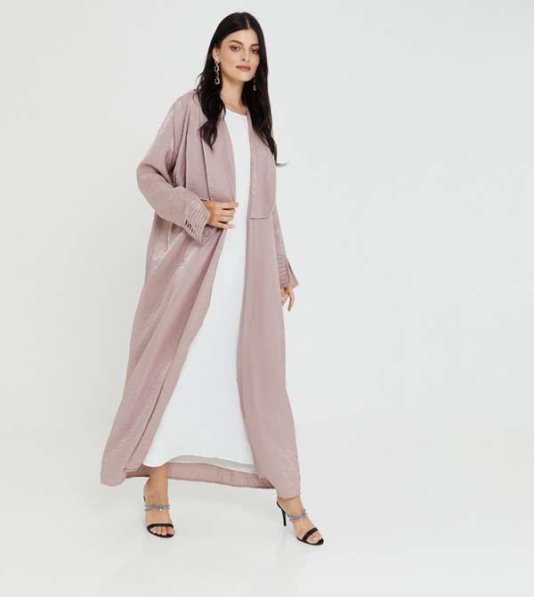 Moistreet  Abayas - Pink Abayas