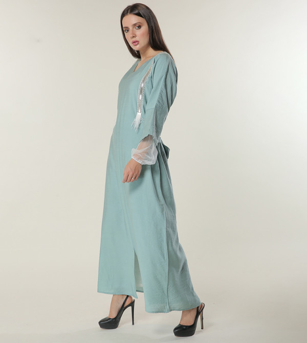 مويستريت  قفطان - أخضر Abayas