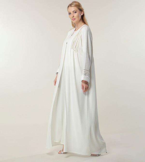 Moistreet Moistreet - White Abayas