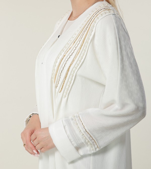 Moistreet Moistreet - White Abayas