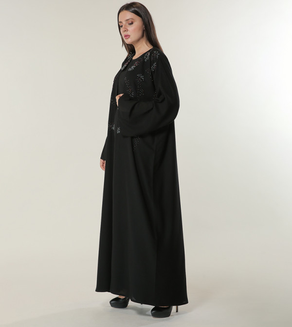 مويستريت  عباية - أسود Abayas