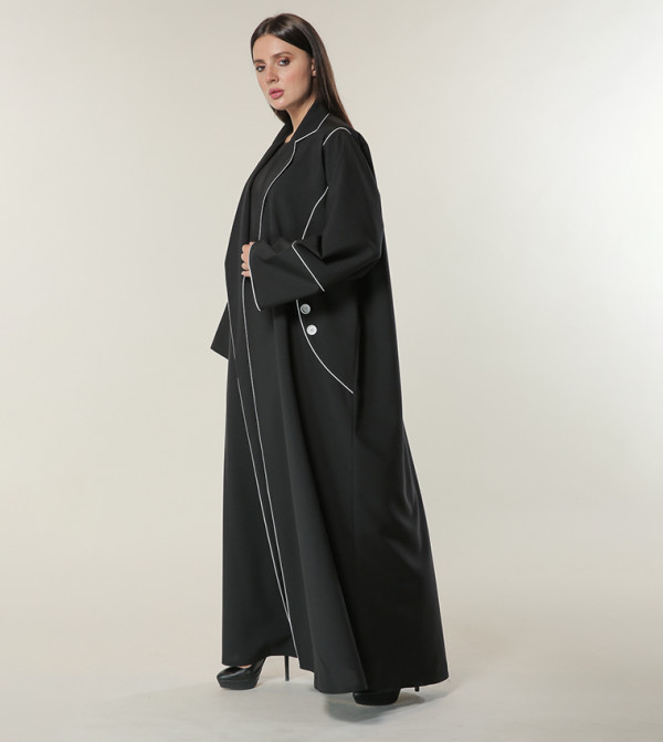 مويستريت  عباية - أسود Abayas