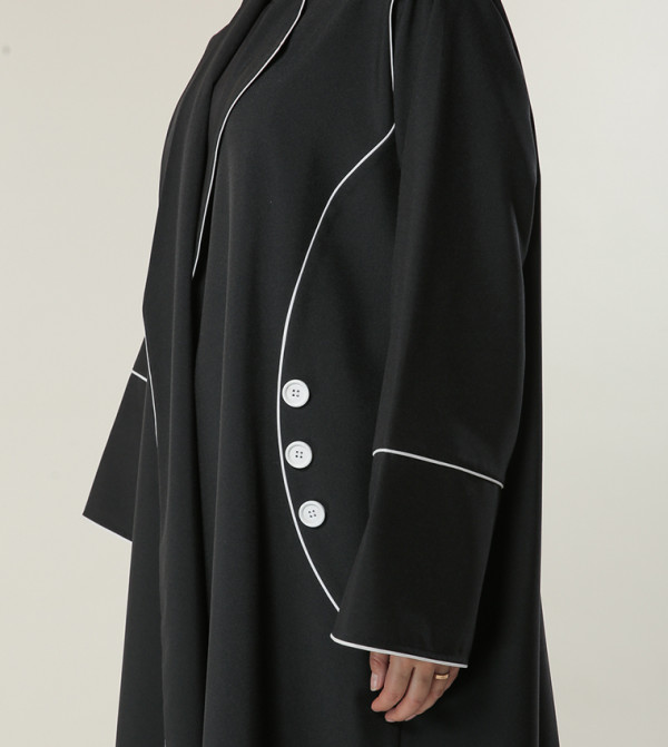 مويستريت  عباية - أسود Abayas