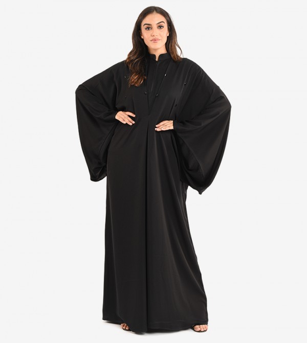 Moistreet  Abayas - Black Abayas