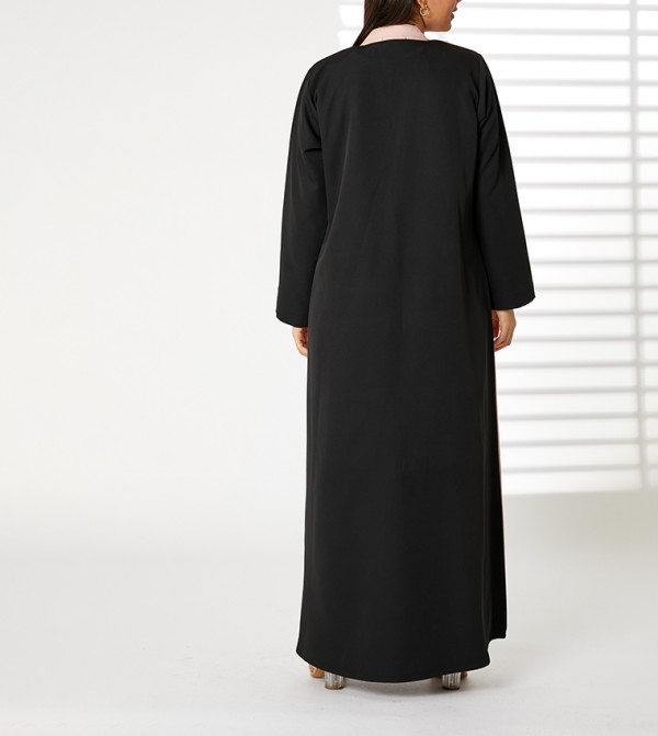 Moistreet  Abayas - Pink Abayas