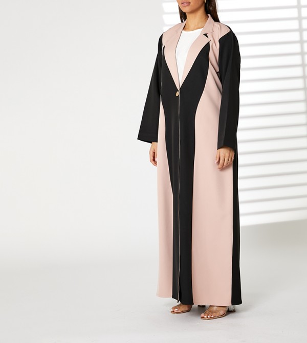 Moistreet  Abayas - Pink Abayas