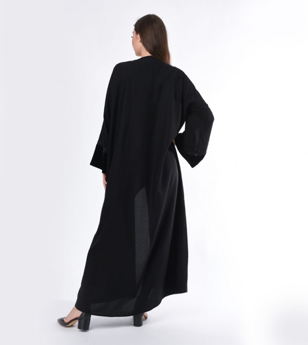 Moistreet  Arabian Clothing - Black Abayas